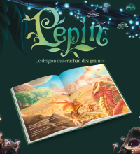 Pepin mockup Livre Ouvert